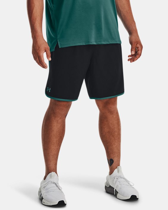 Men's UA HIIT Woven 8" Shorts in Black image number 0